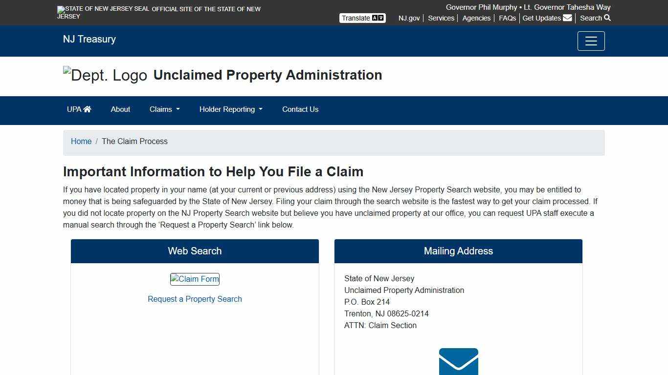 Unclaimed Property Administration